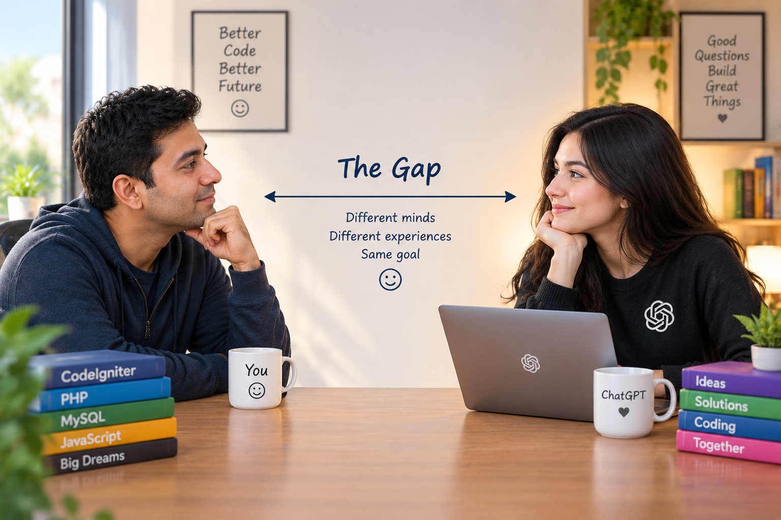 The GAP Between You and Me - by Vir Bhadra Pant